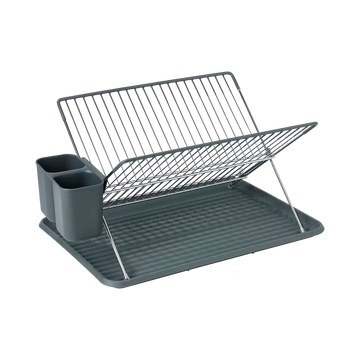 Opvaskestativ med bakke og bestikholder