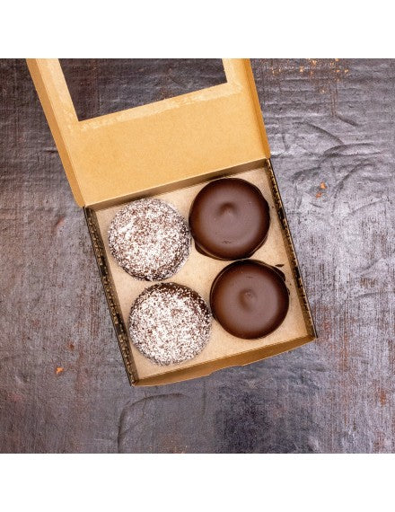 Anker Chokolade – 4 klassiske flødeboller