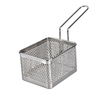 Serveringskurv, rustfrit stål