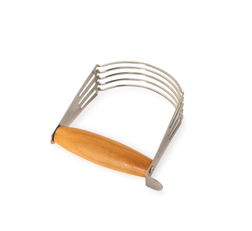 Dejmikser i stål med træhåndtag, Nordic Ware