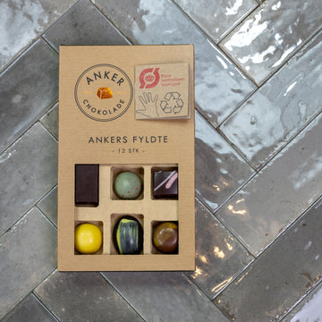 Anker Chokolade – Ankers Fyldte 12 stk.