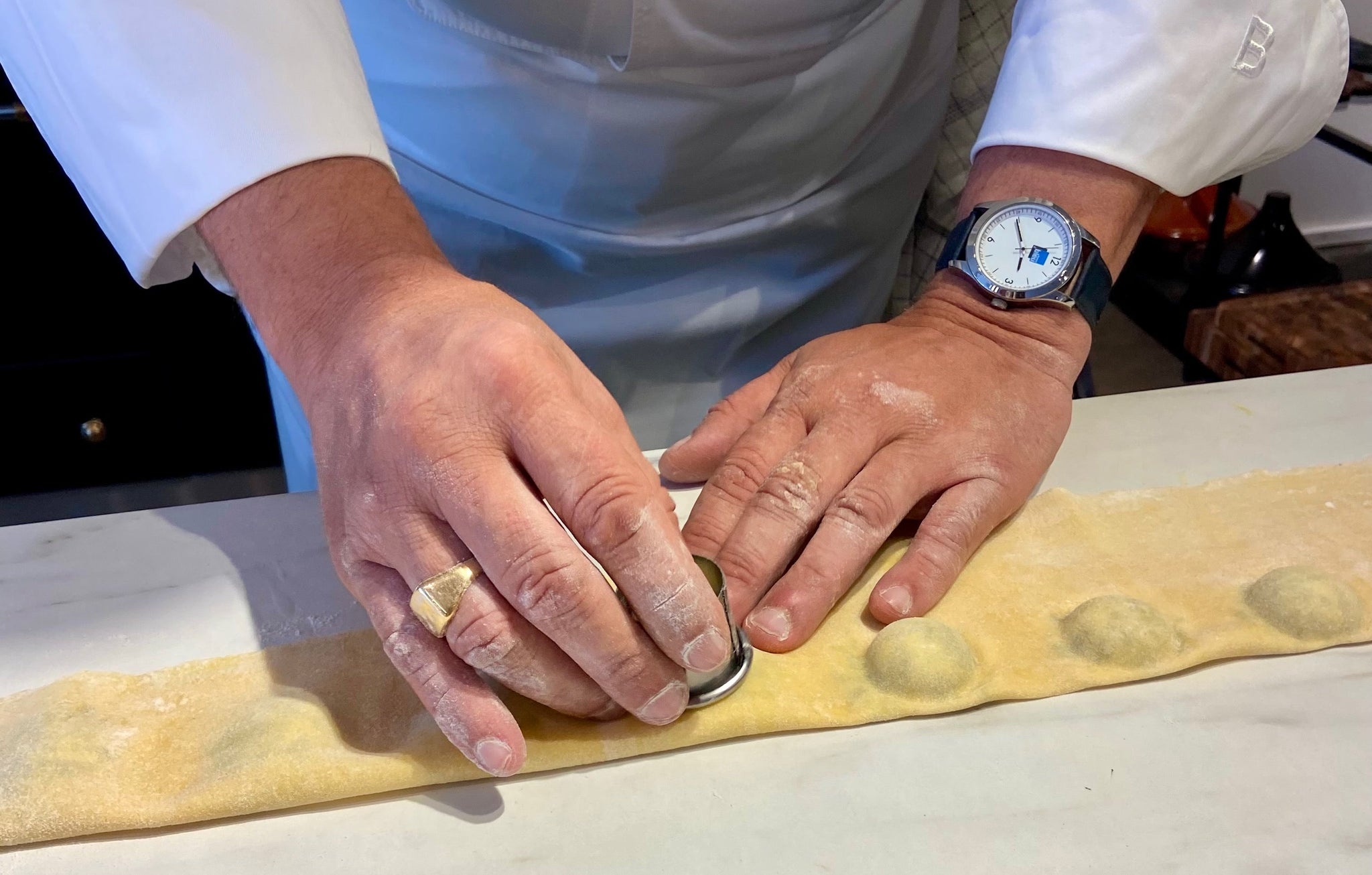 Ravioli med ricotta, spinat og salviesmør