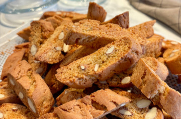 Biscotti med mandler, fennikel og citrus