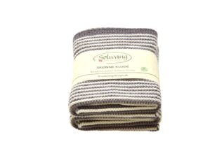 Karklude, stribede 2 stk./100% økologisk bomuld