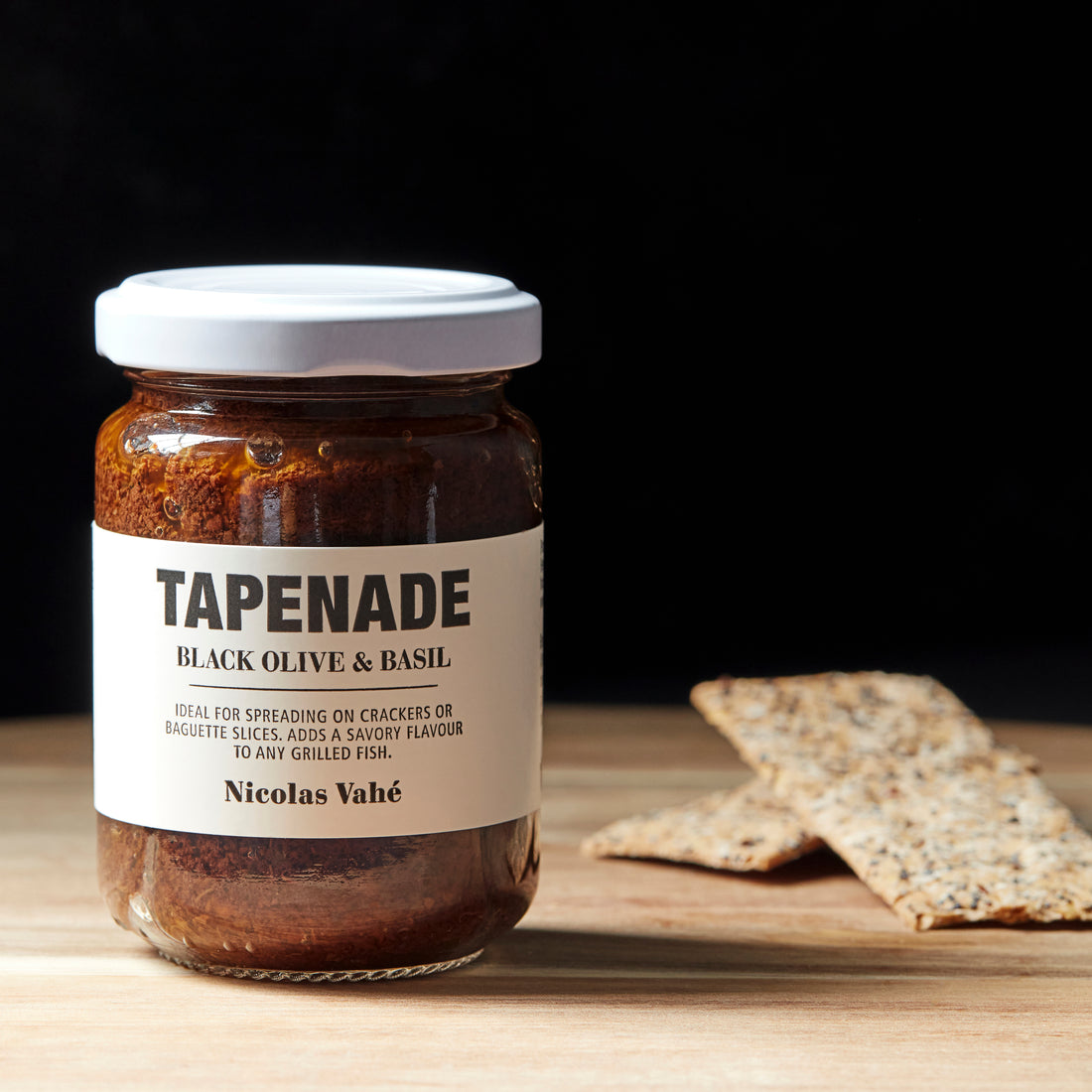 Tapenade, Oliven og basilikum