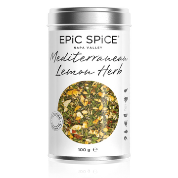 Krydderiblanding, Mediterranean Lemon Herb, 100g