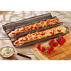 Bageform til baguette, 3 stk, perforeret