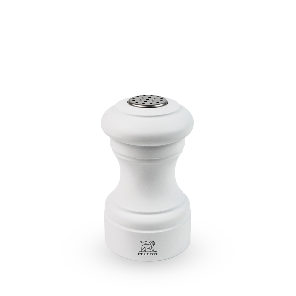 Saltbøsse, Peugeot Bistro, 9 cm, Mat hvid