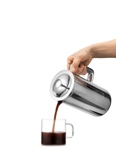 Stempelkande (French Press) i rustfrit stål fra Aarke
