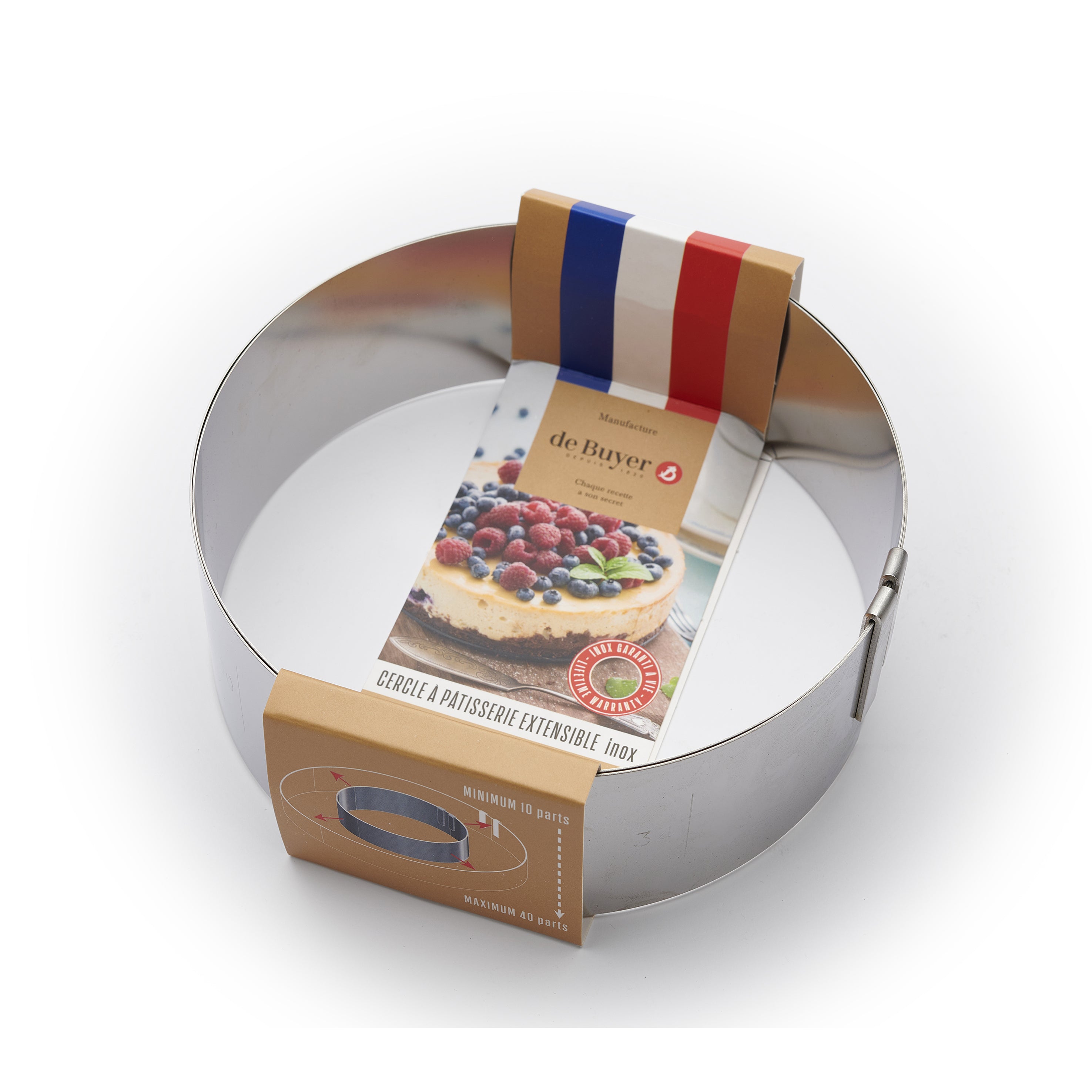 Ring, regulerbar Ø 18 cm til Ø 36 cm,