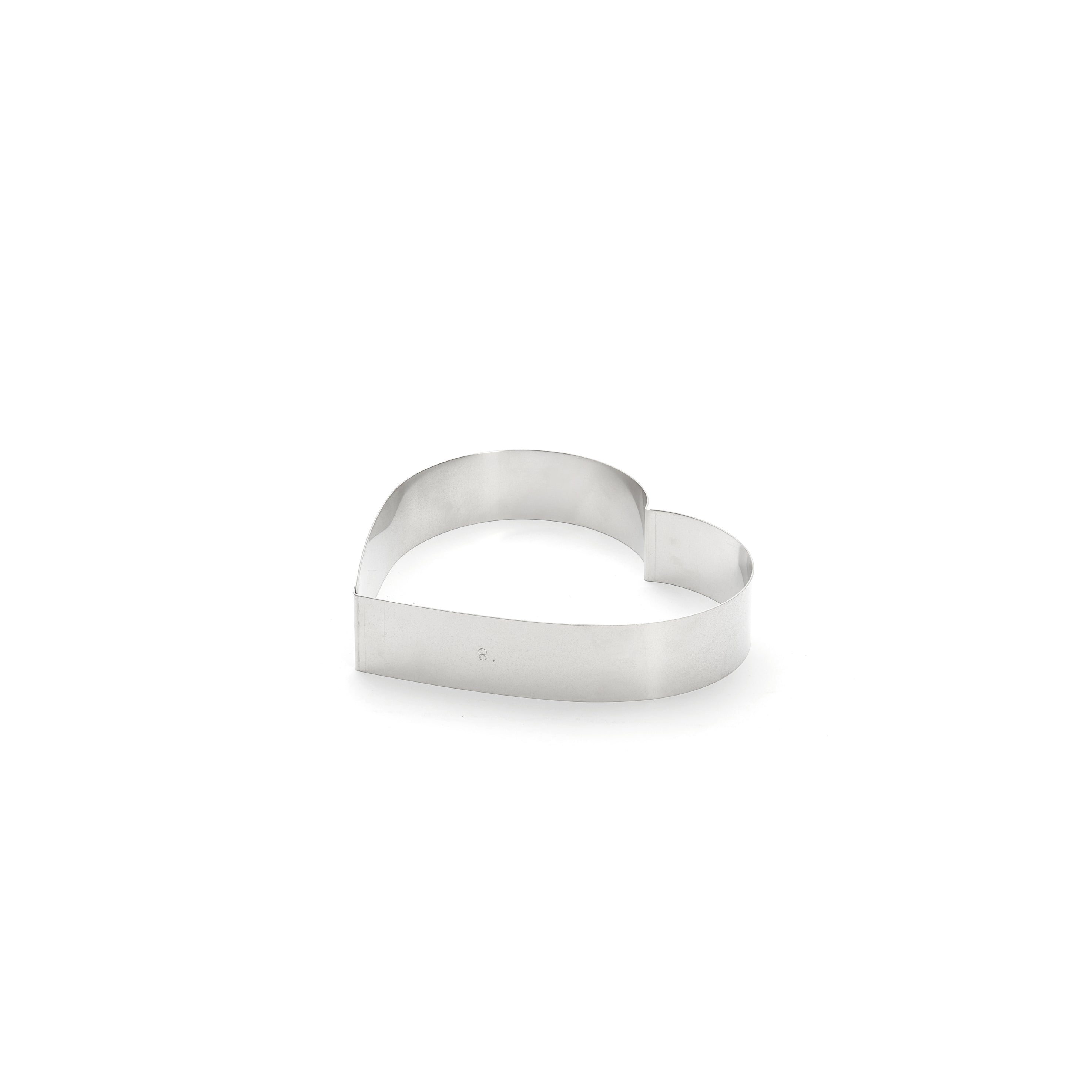 Kagering, hjerteform, Ø 18 cm