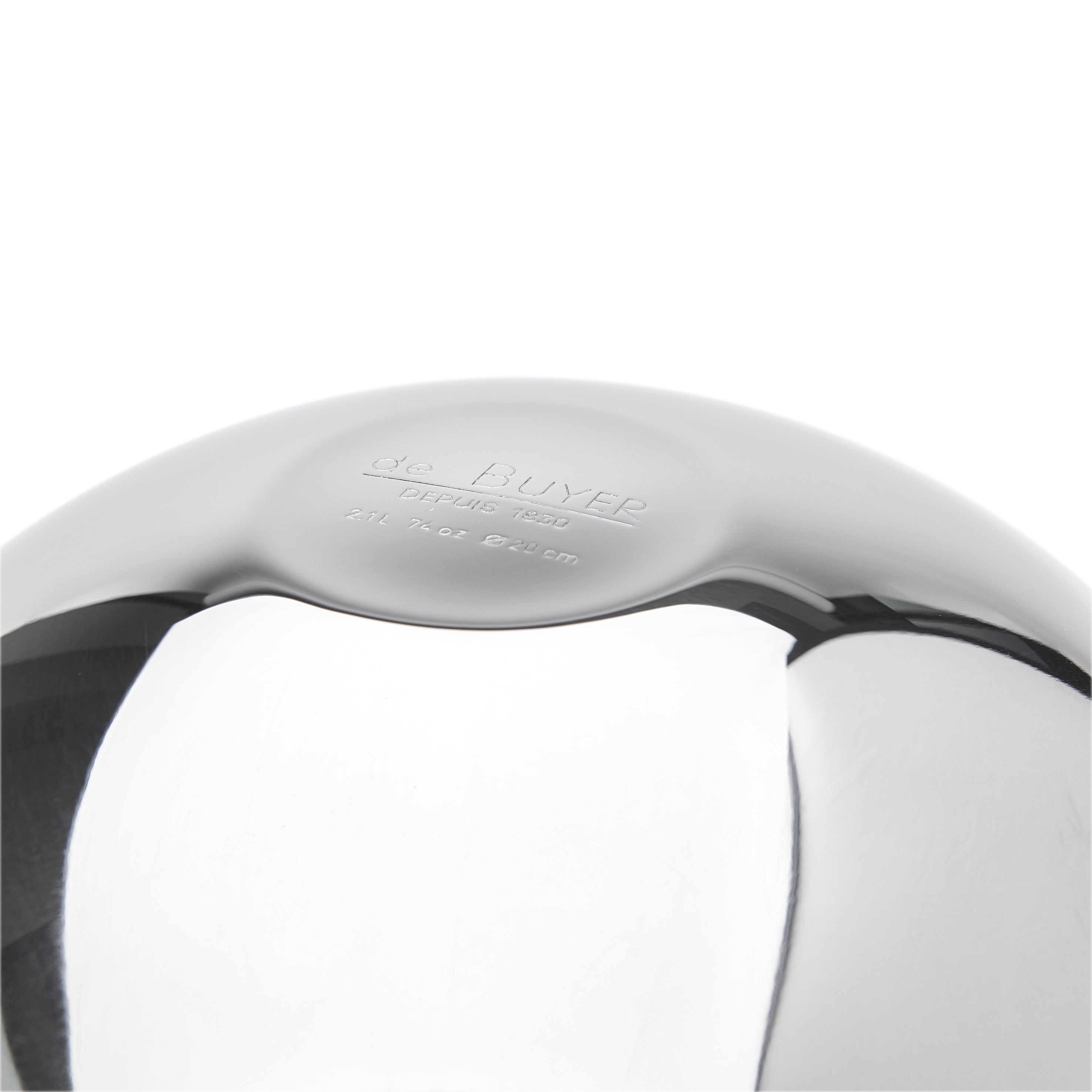 Røreskål, dome facon, rustfrit stål