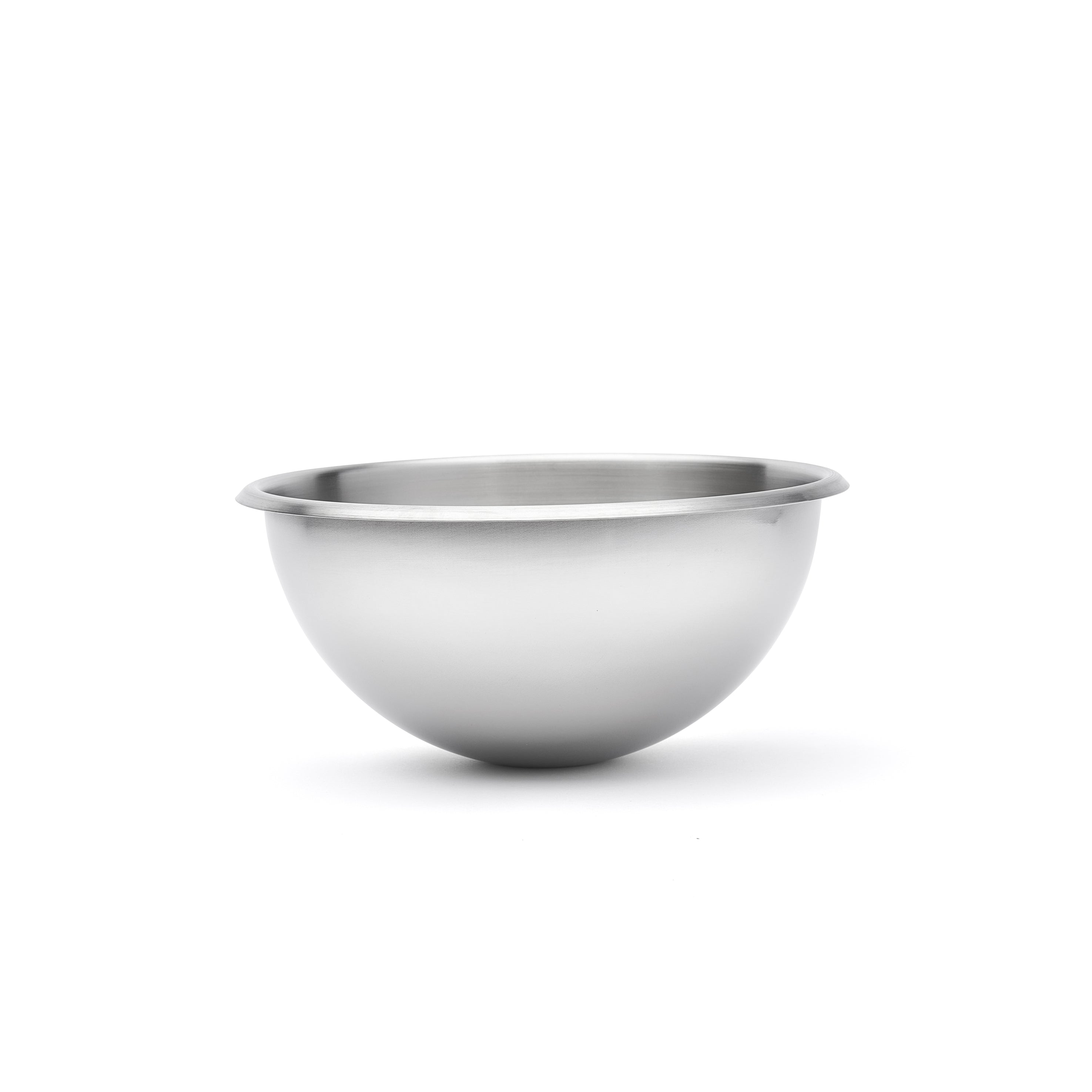 Røreskål, dome facon, rustfrit stål