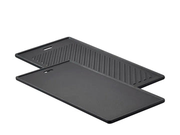 Rösle grillpladen i emaljeret støbejern