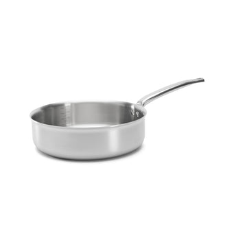 Sauterpande i rustfrit stål i Ø28 cm, Alchimy fra de Buyer
