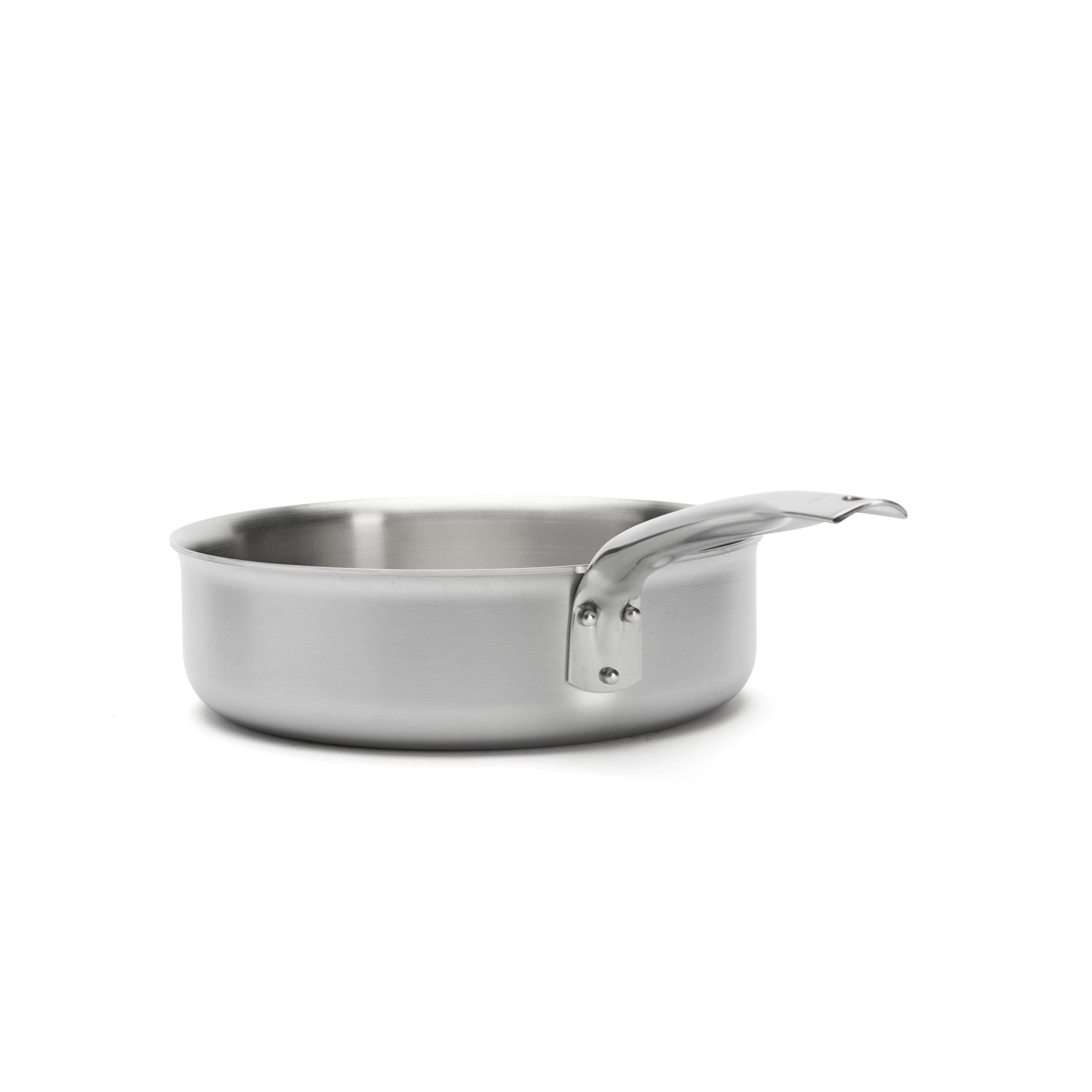 Sauterpande i rustfrit stål i Ø28 cm, Alchimy fra de Buyer
