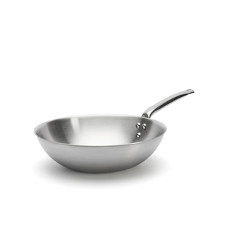 Wok i rustfrit stål Ø32 cm, Alchimy fra de Buyer