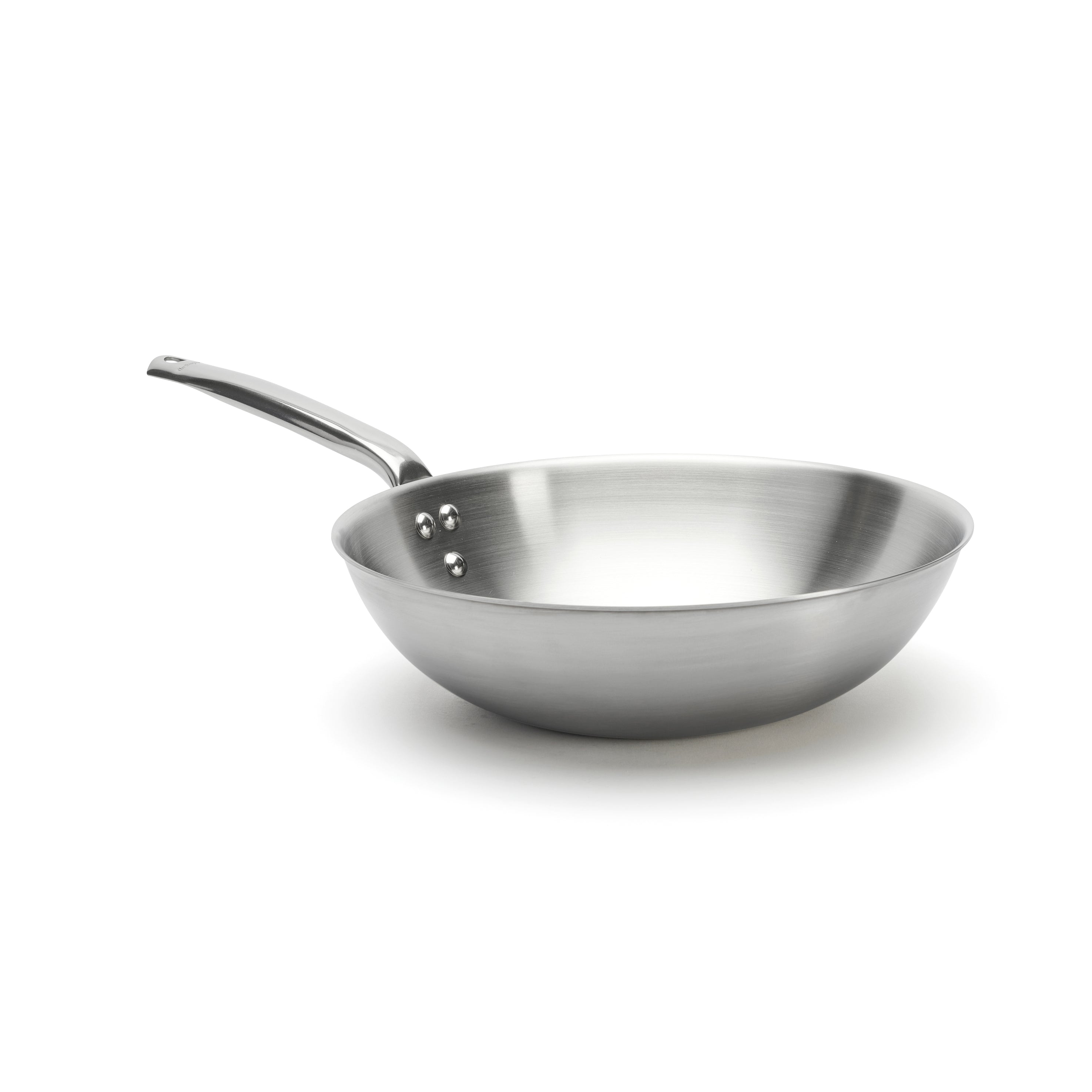 Wok i rustfrit stål Ø32 cm, Alchimy fra de Buyer