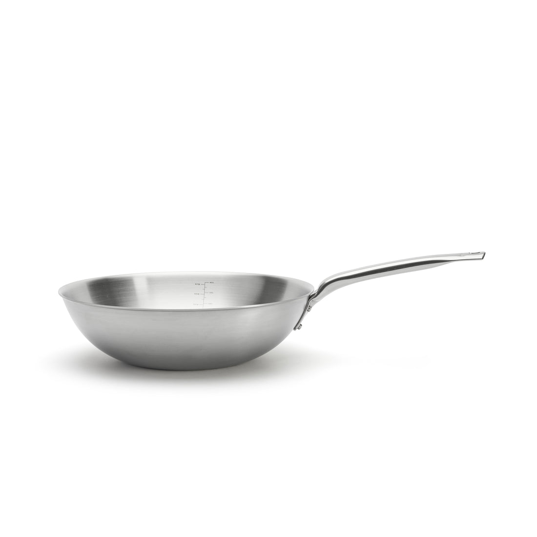Wok i rustfrit stål Ø32 cm, Alchimy fra de Buyer
