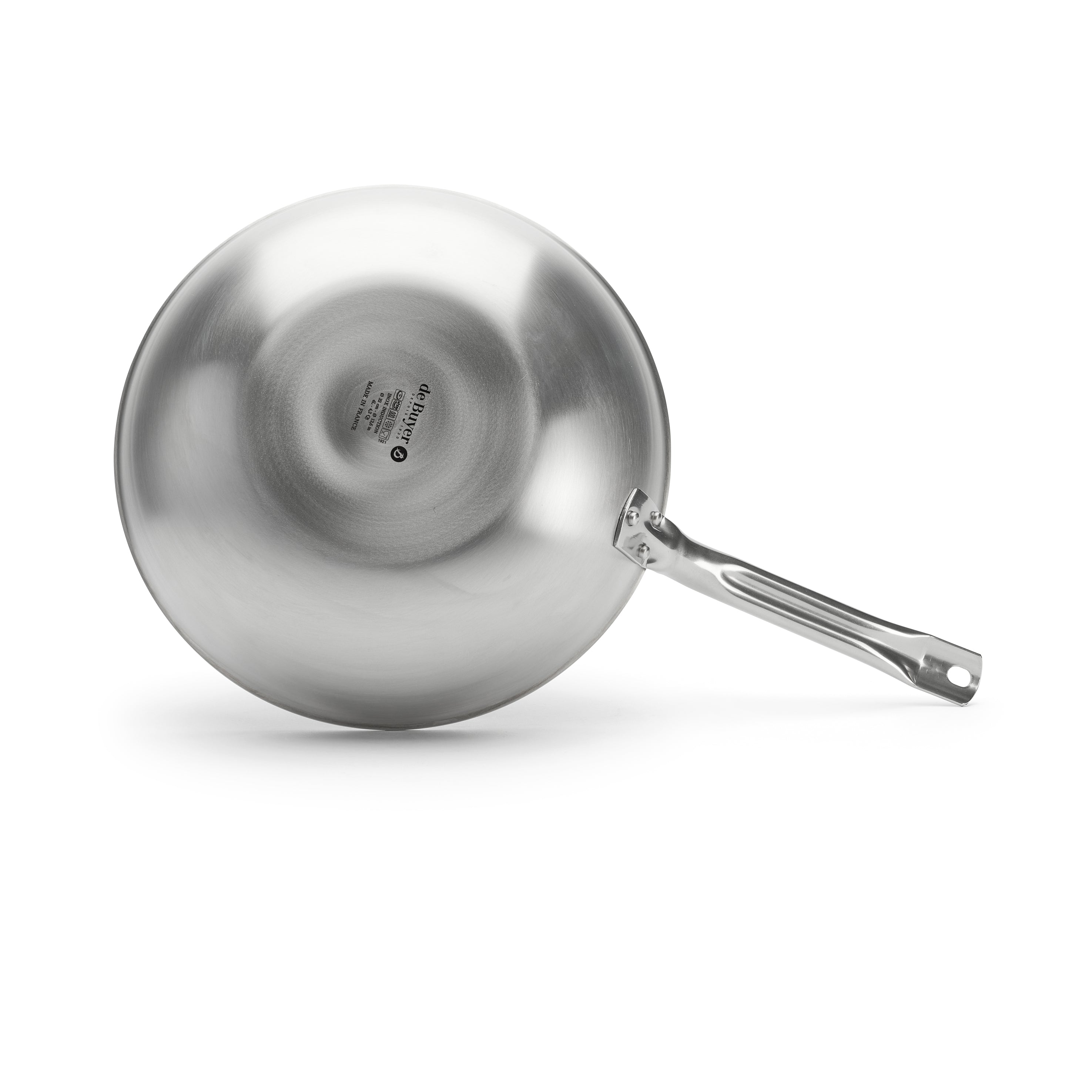Wok i rustfrit stål Ø32 cm, Alchimy fra de Buyer