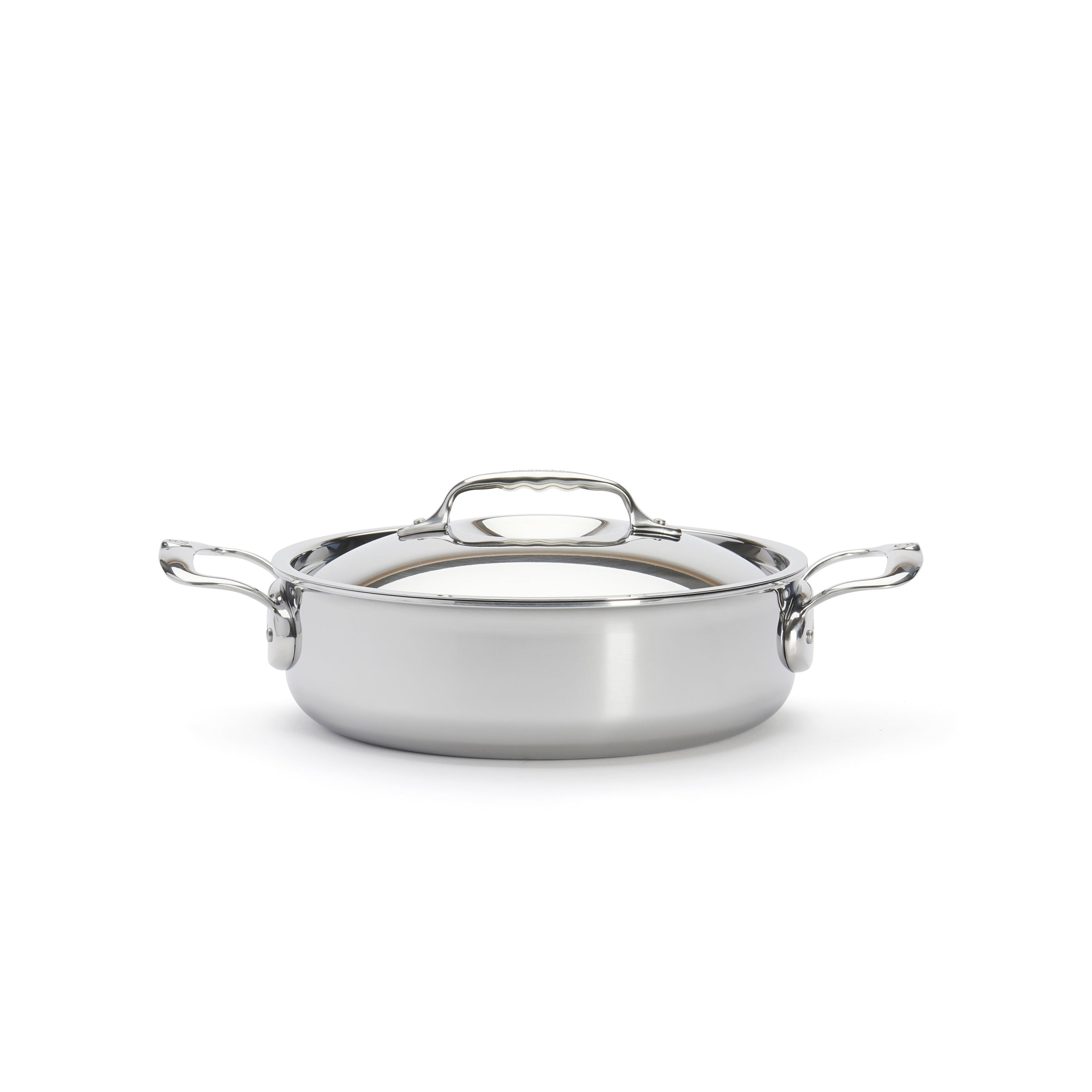 Sautergryde - rund med låg og 2 greb, Affinity fra de Buyer, Ø 24cm
