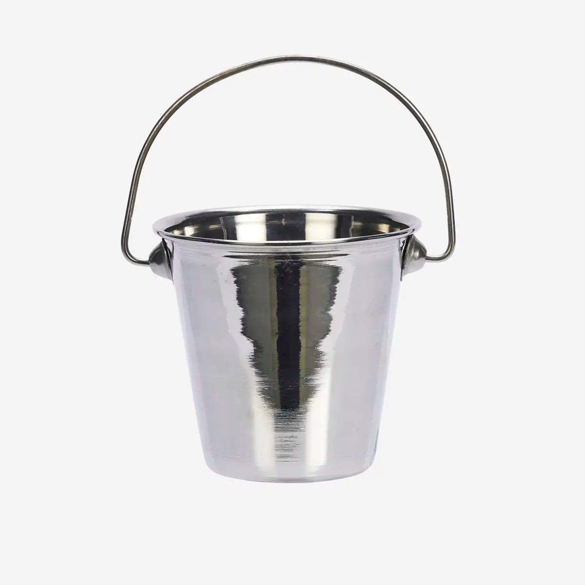 Isspand til Isterninger – Rustfrit Stål, Ø11 x H10 cm