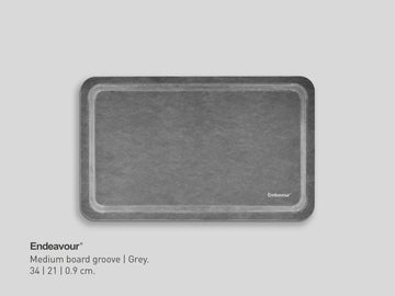 Medium skærebræt med saftrille – Endeavour, 34 x 21 cm