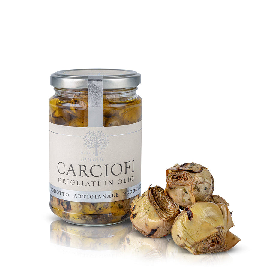 Grillede artiskokker