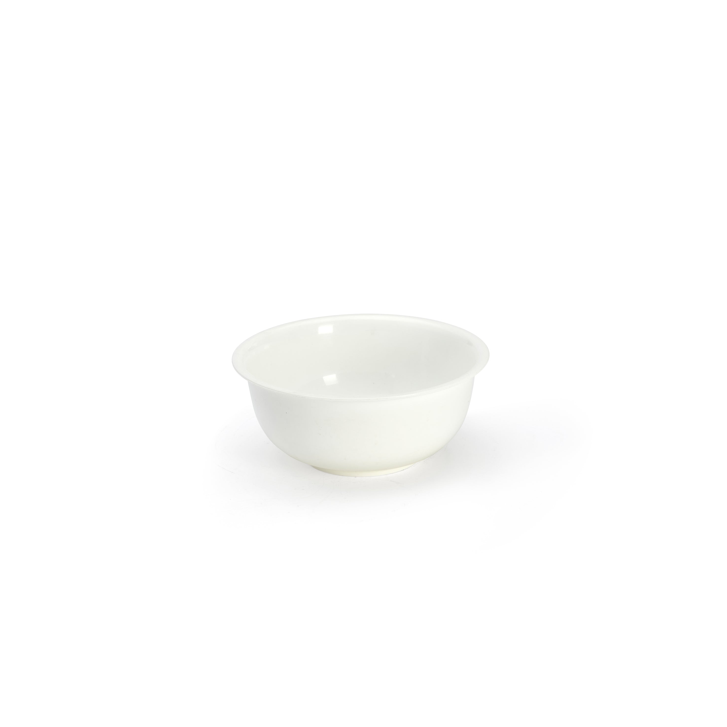 Røreskål, hvid plast