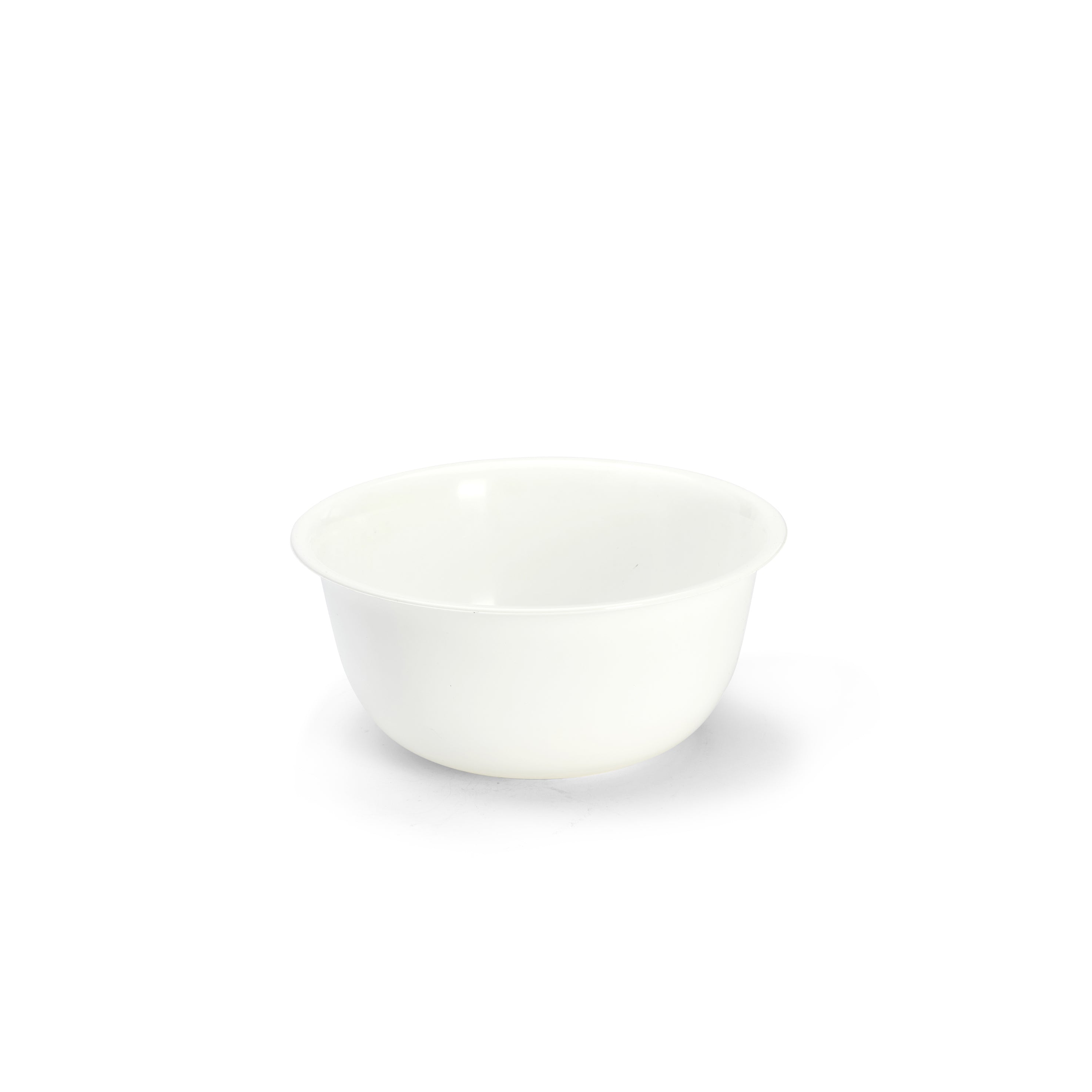 Røreskål, hvid plast