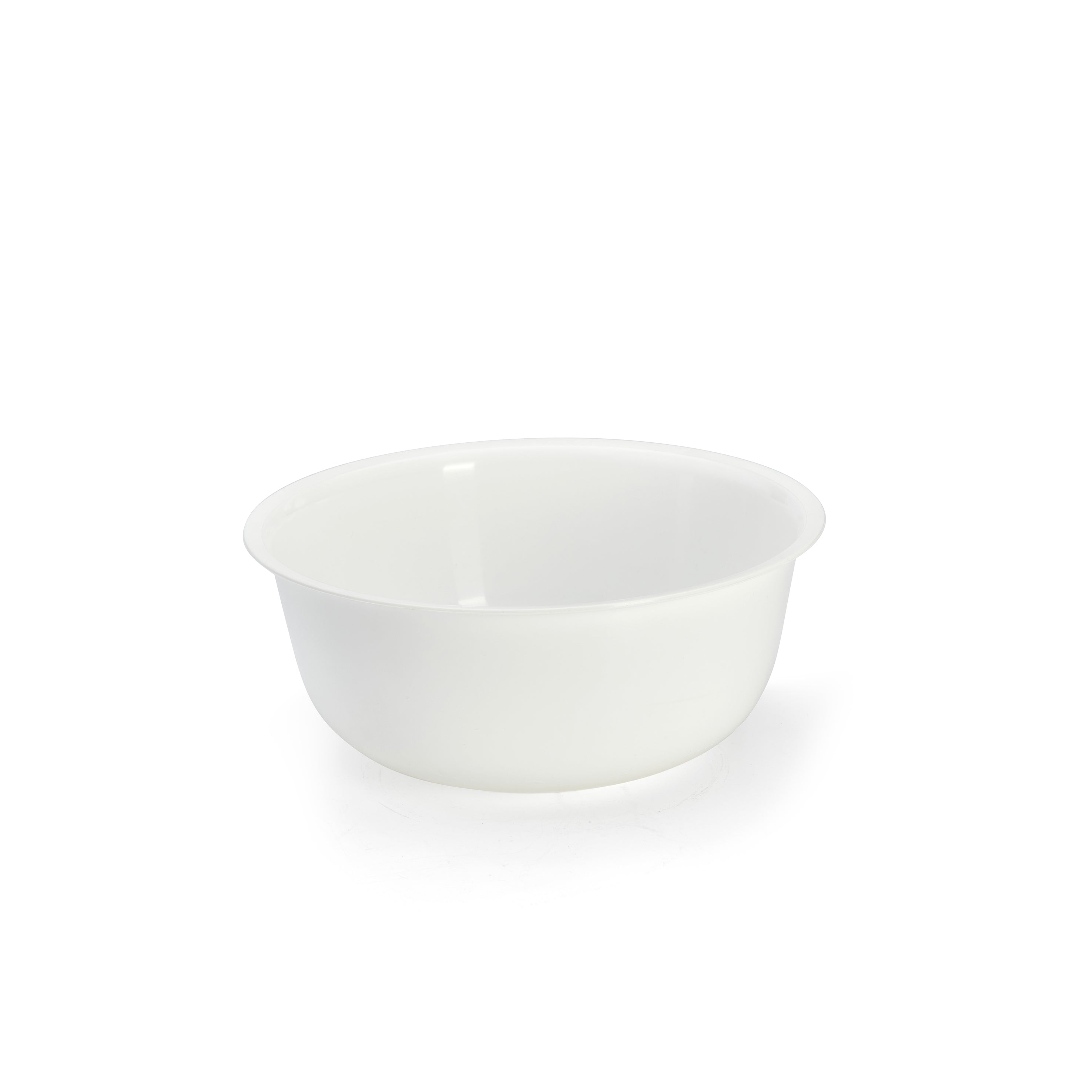 Røreskål, hvid plast