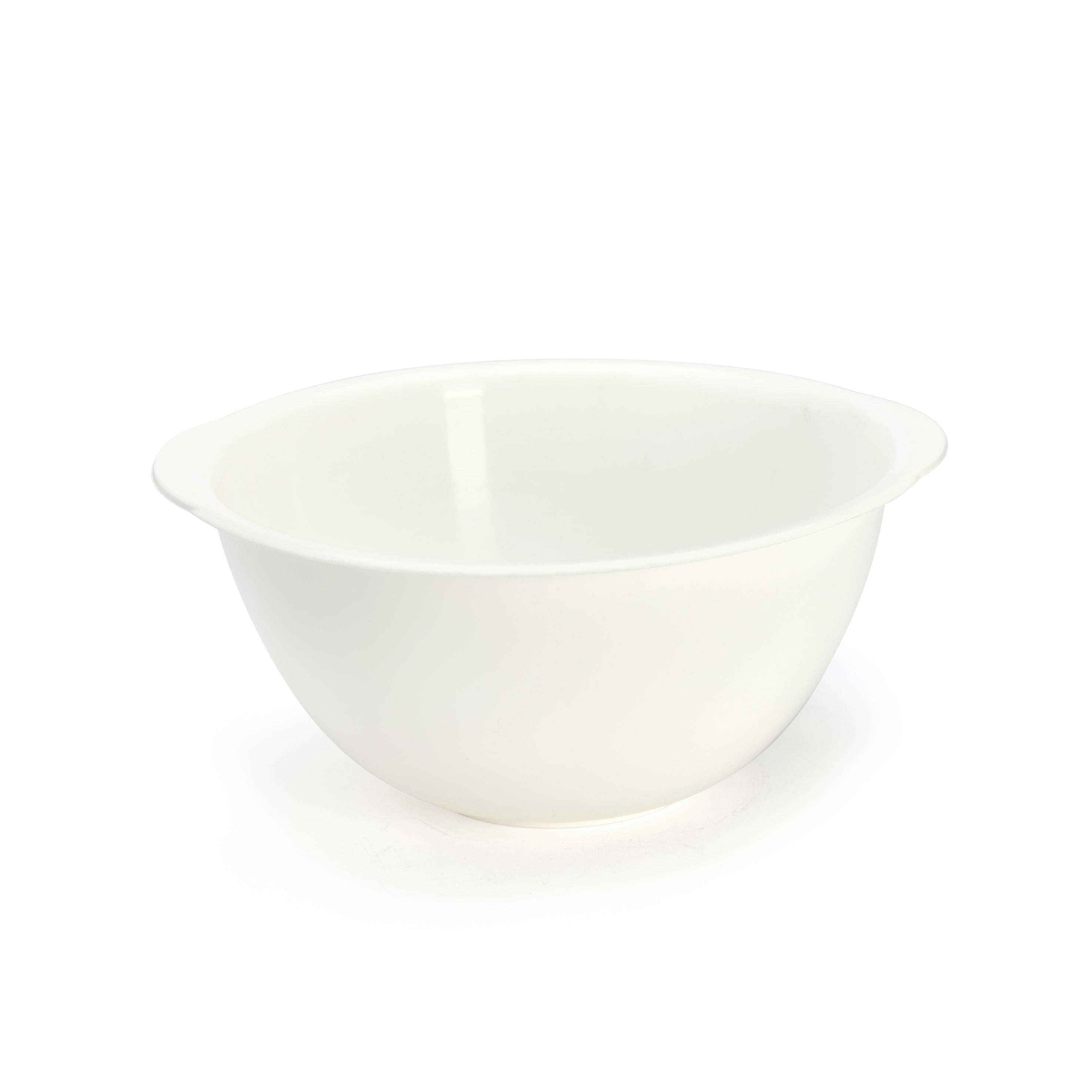 Røreskål, hvid plast