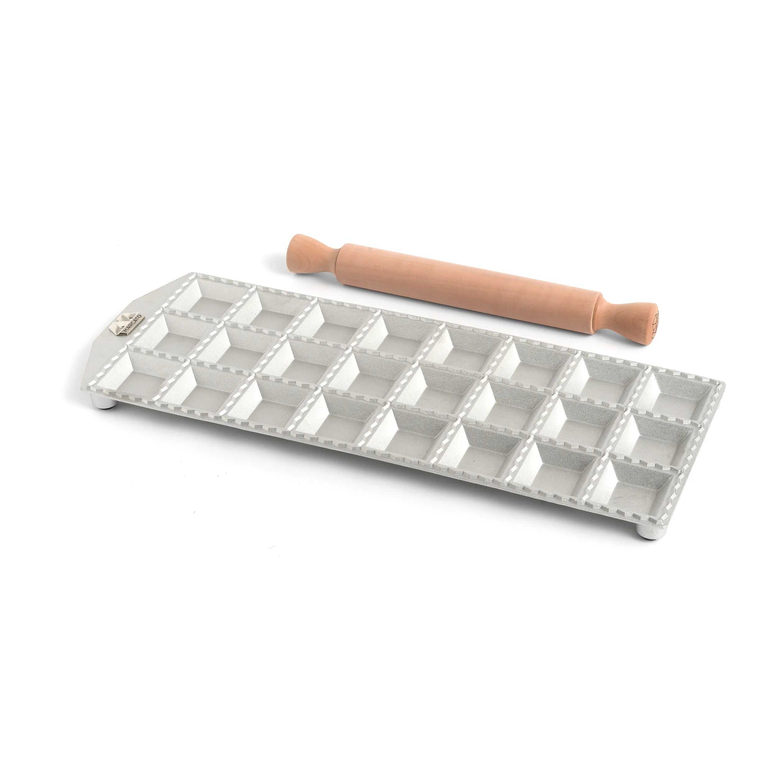 Ravioliplade med 24 kvadrater fra Marcato
