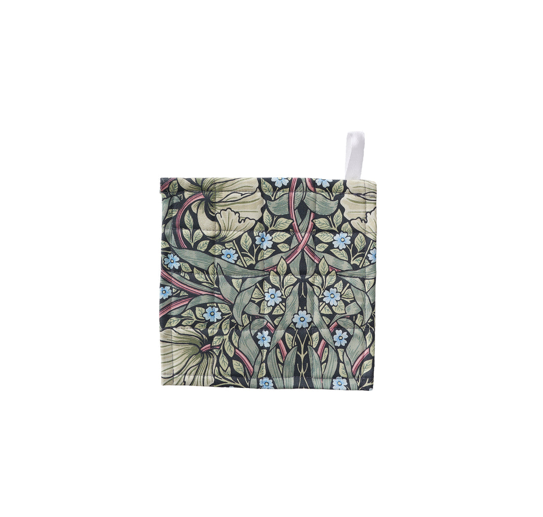 Grydelap med William Morris-mønster