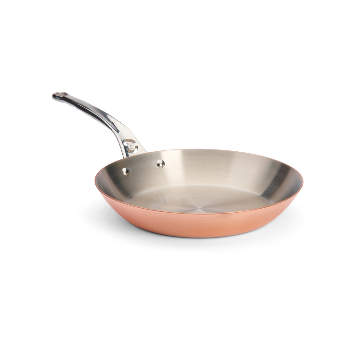 Stegepande i kobber, Ø 28 cm, til induktion