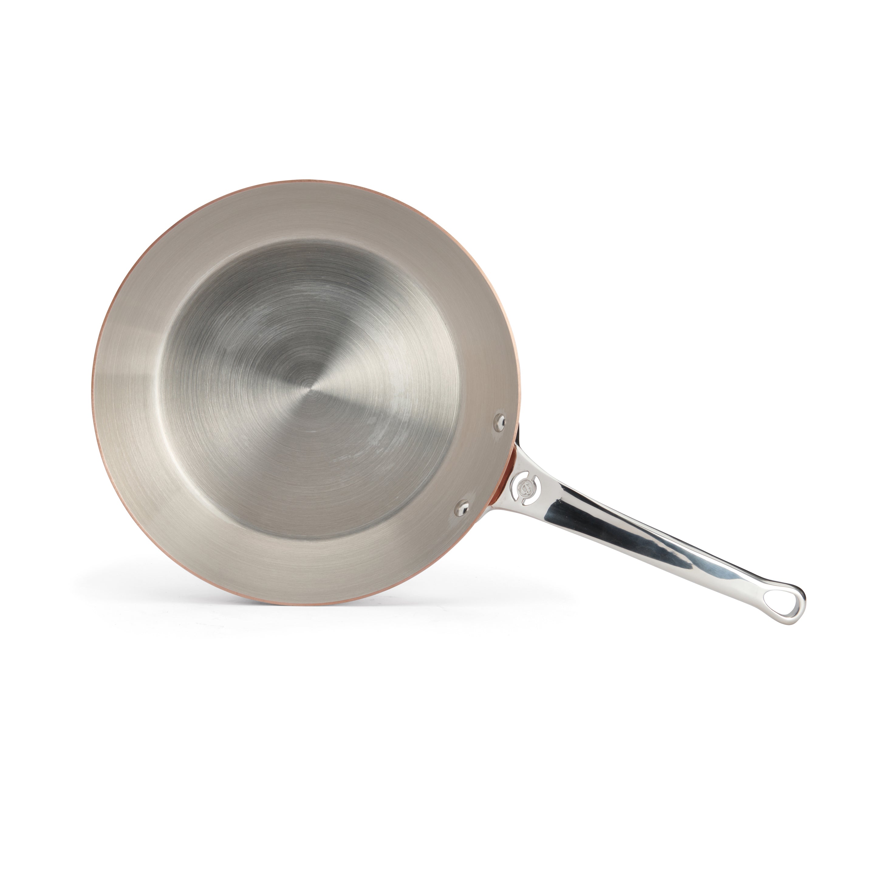 Stegepande i kobber, Ø 28 cm, til induktion