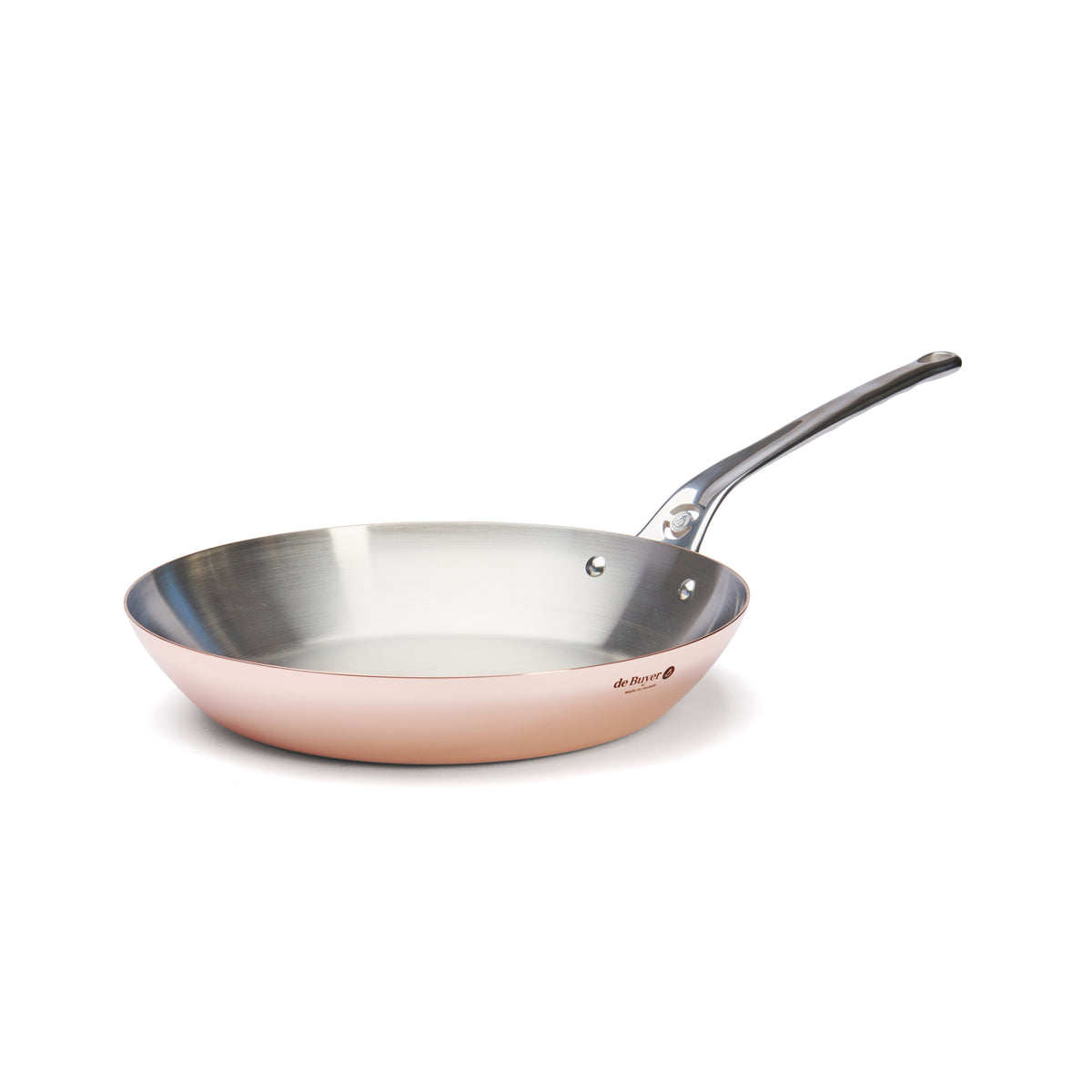 Stegepande i kobber fra de Buyer's Prima Matera, Ø32 cm