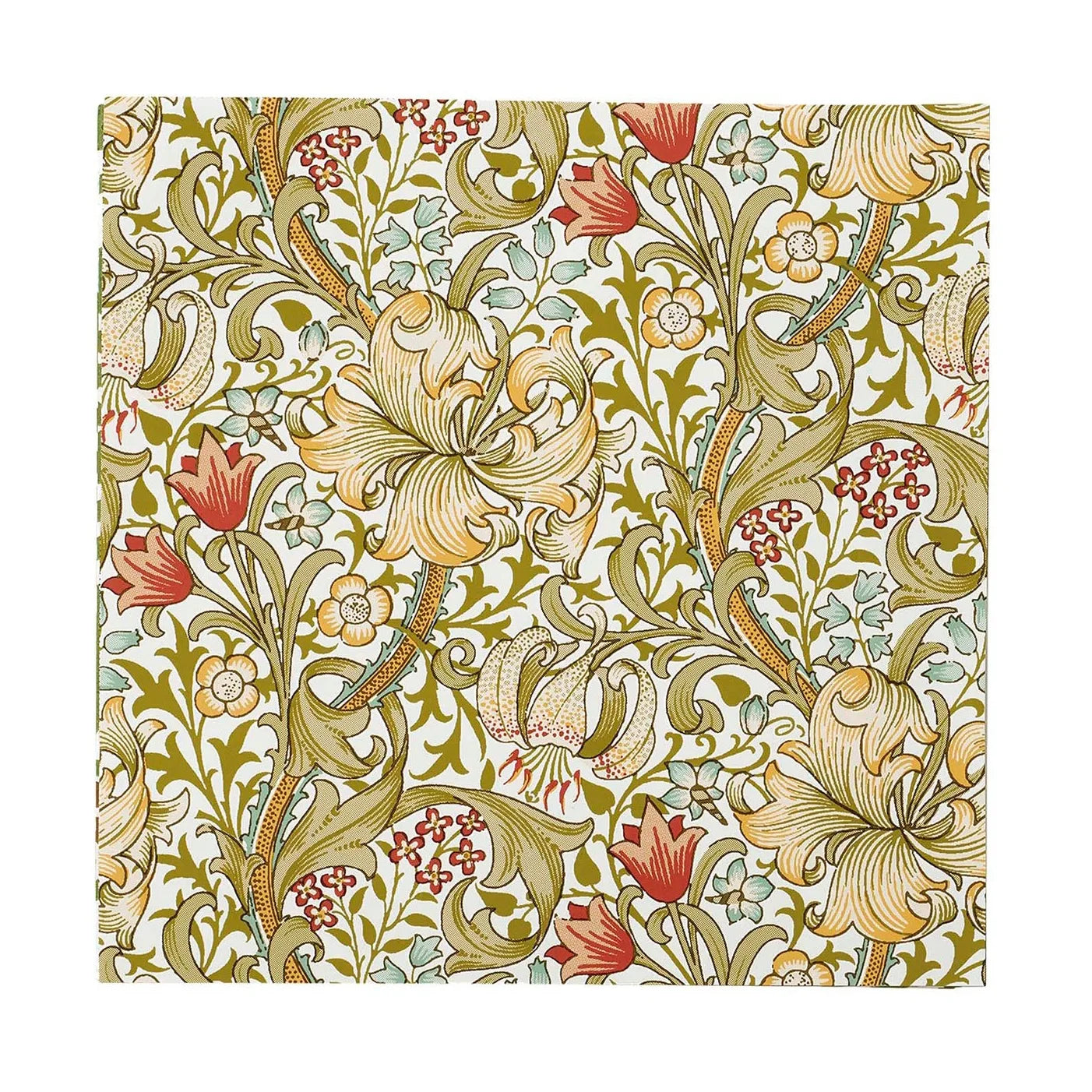 Papirsservietter med William Morris-mønster