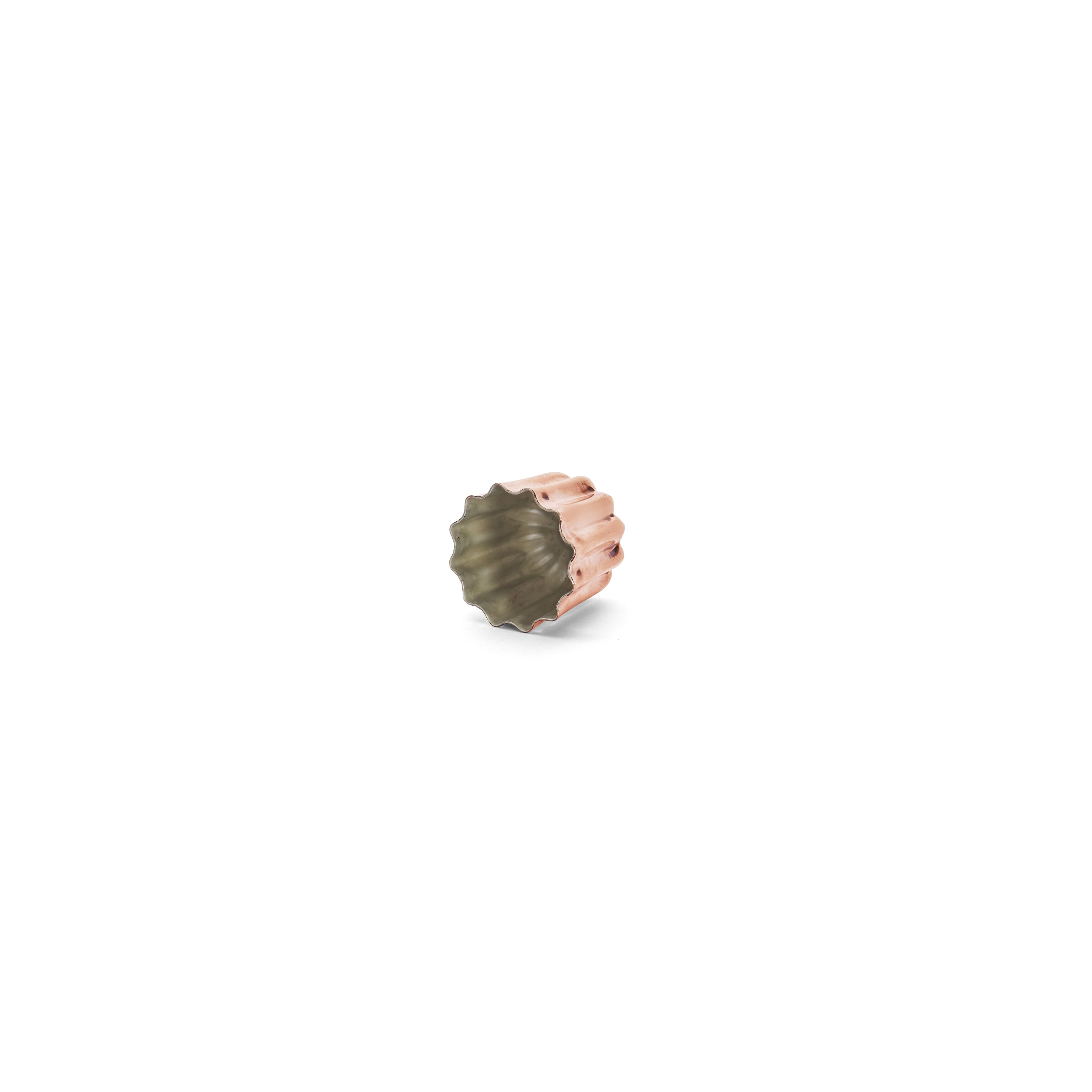 Bageform til Cannelé Bordelais i fortinnet kobber, Ø 5,5 cm