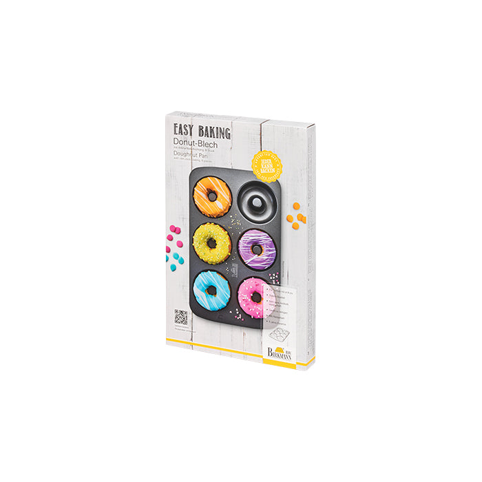 Bageform til 6 donuts, Ø 9 cm
