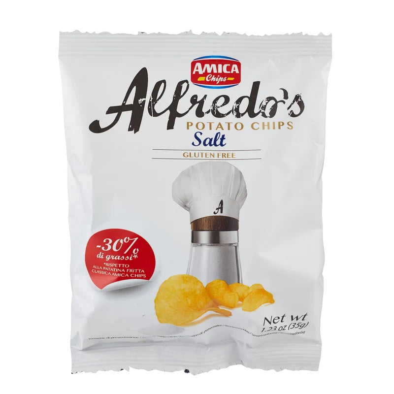Alfredo's chips med salt, 35g