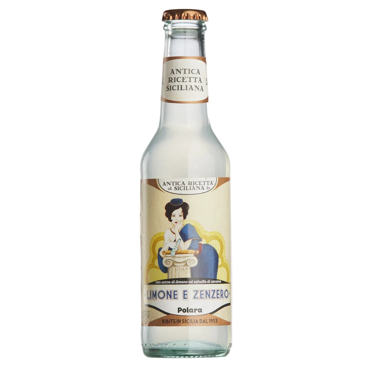 Sodavand fra Sicilien - Citron med Ingefær