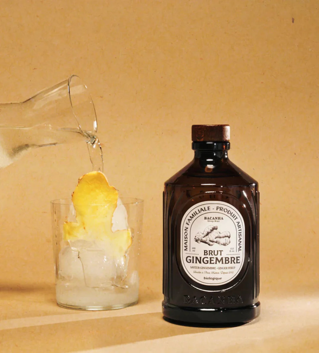 Økologisk Ingefær Sirup fra Bacanha