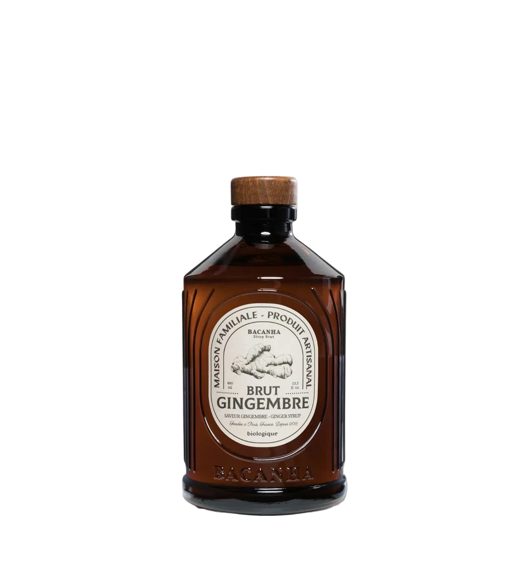 Økologisk Ingefær Sirup fra Bacanha