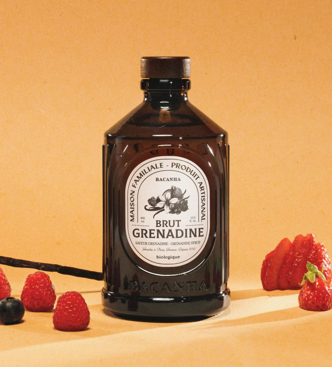 Økologisk Grenadine Sirup fra Bacanha