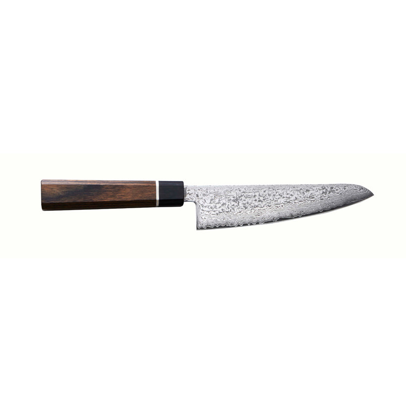 Santoku kniv, Suncraft Black, 143 mm