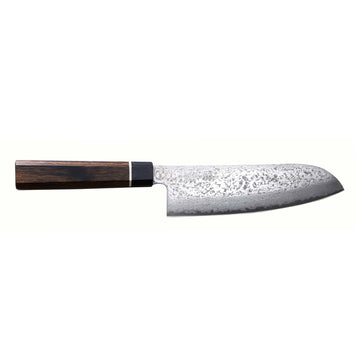 Santoku kniv, Suncraft Black, 167 mm