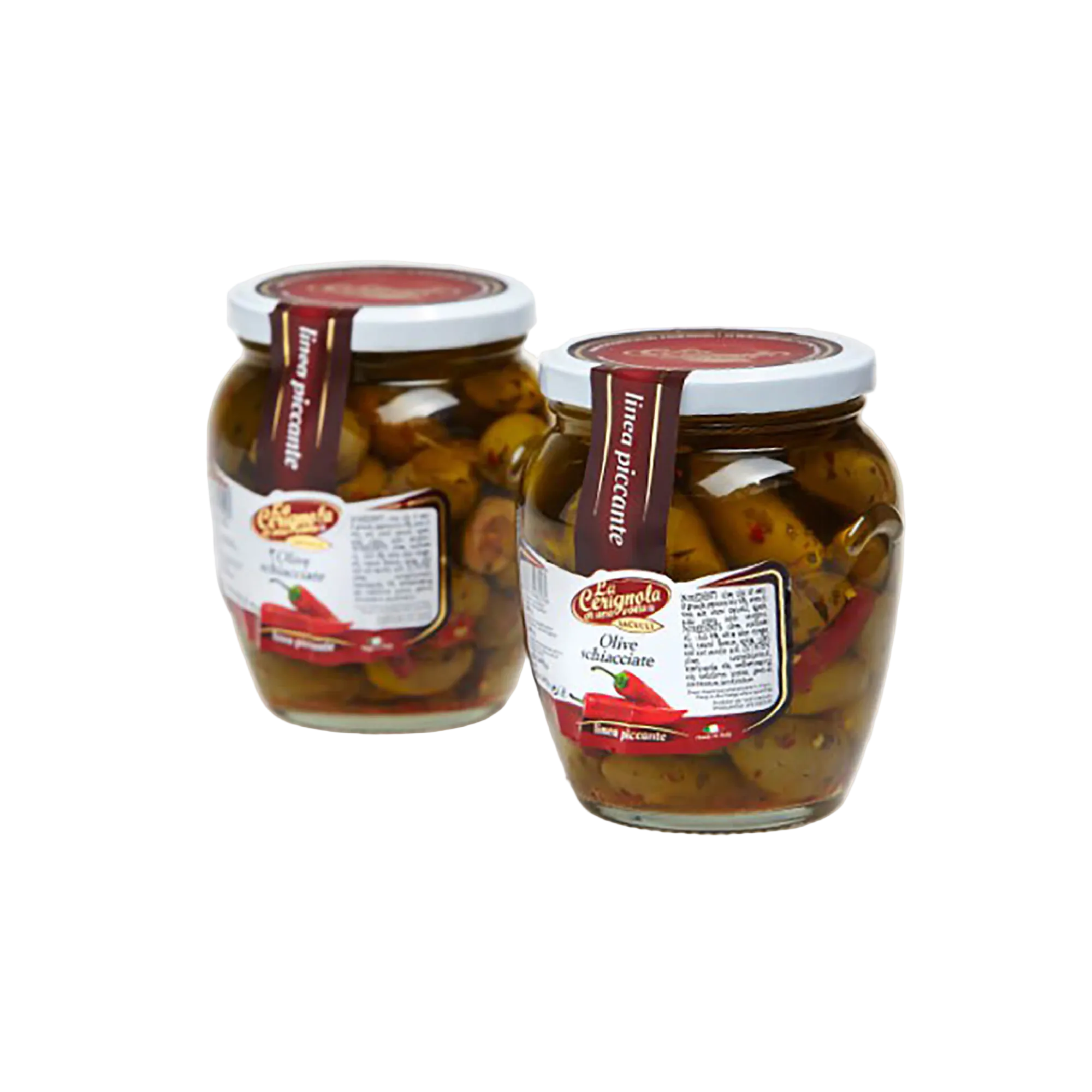 Oliven - krydrede hele grønne oliven