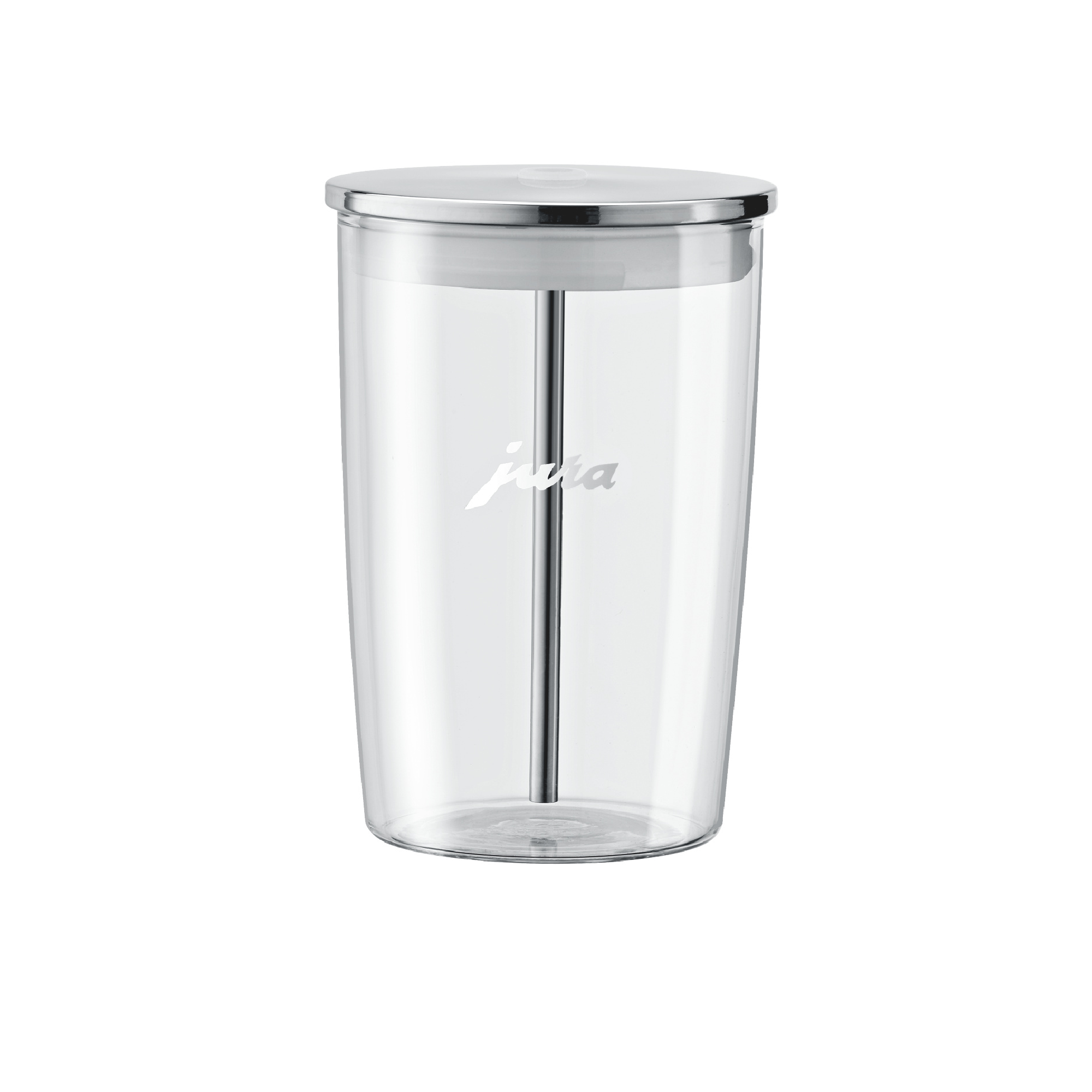 Mælkebeholder i glas, Jura