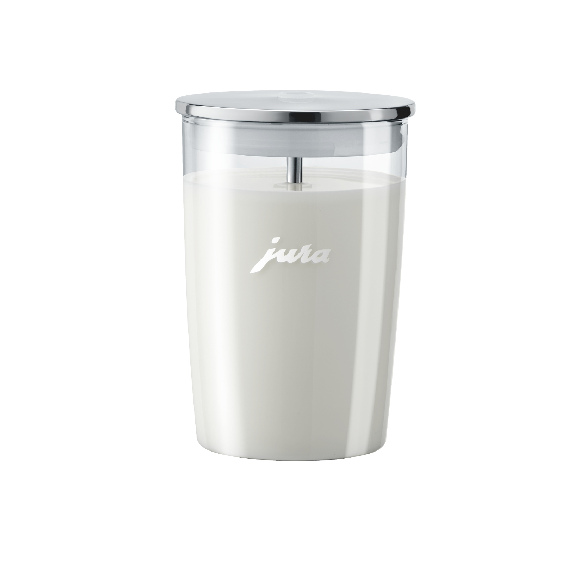 Mælkebeholder i glas, Jura
